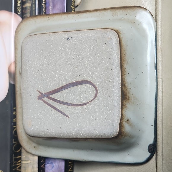 John Freimarck Studio Art Pottery Bowl W/ Butterfly Floral Design - Picture 2 of 4